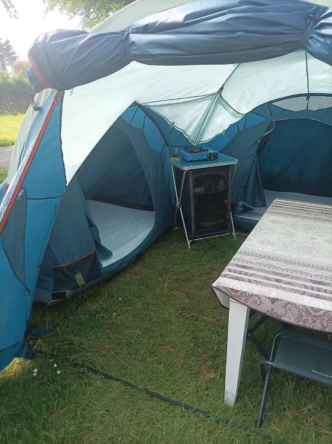 Tente 3 Chambres, Petit Camping Familial Vue Mer Plestin-les-Grèves Luksustelt